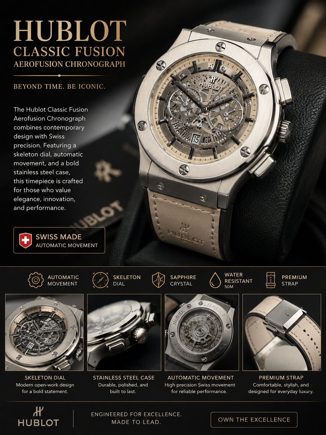 Hublot Classic Fusion Aerofusion Chronograph – Luxury Automatic Watch