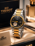 Tissot Luxury Black & Gold Men’s Watch