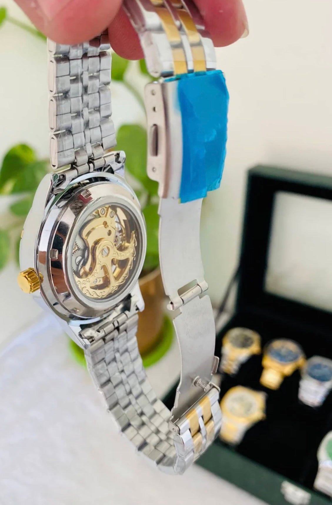 Luxury Automatic  Dial Men’s Watch – Premium Stainless Steel Timepiece